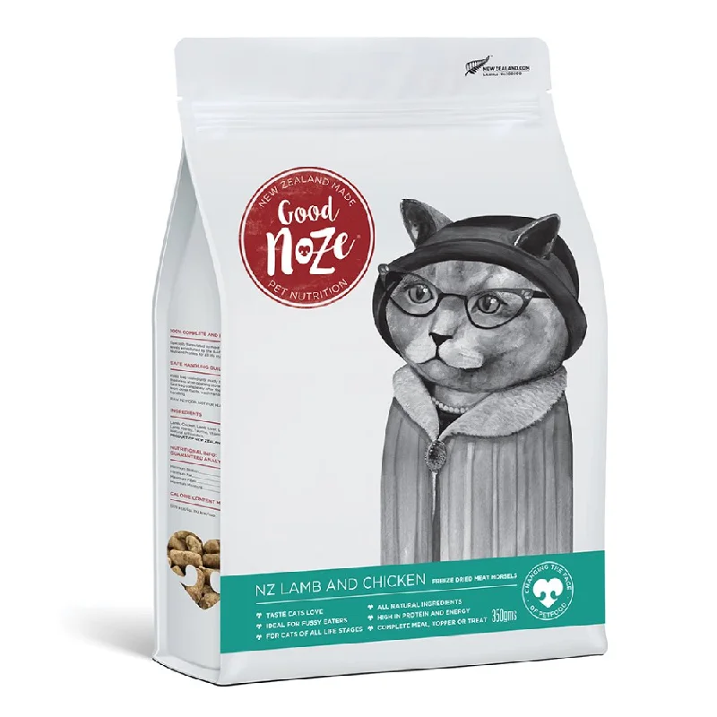 rabbit water dispenser-Good Noze NZ Lamb & Chicken Freeze-Dried Cat Food 350g