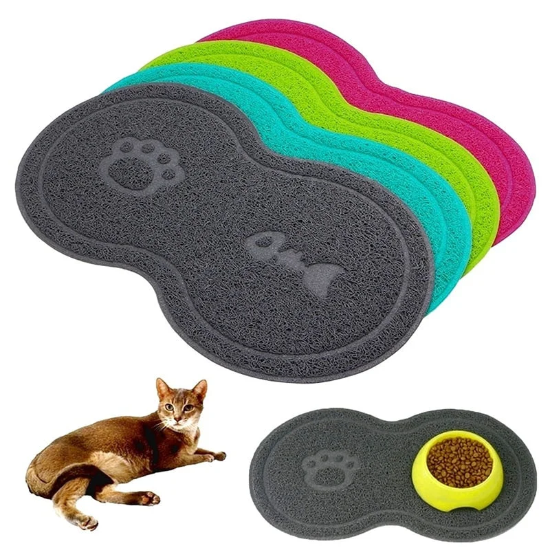 puppy training pee pads-Cat Bowl Mat