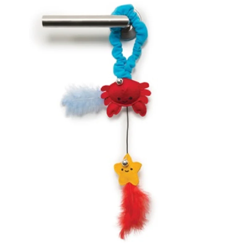 squirrel-proof bird feeder-Catit Play Pirates Door Hanger Cat Toy