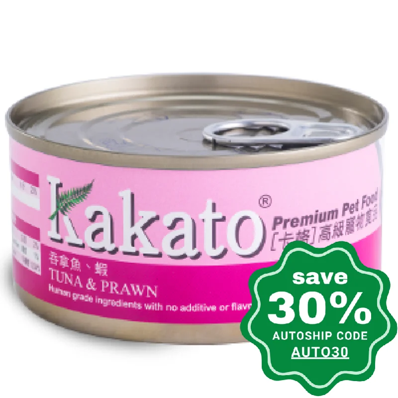 hamster exercise wheel-Kakato - Canned Dog and Cat Food - Tuna & Prawn - 70G