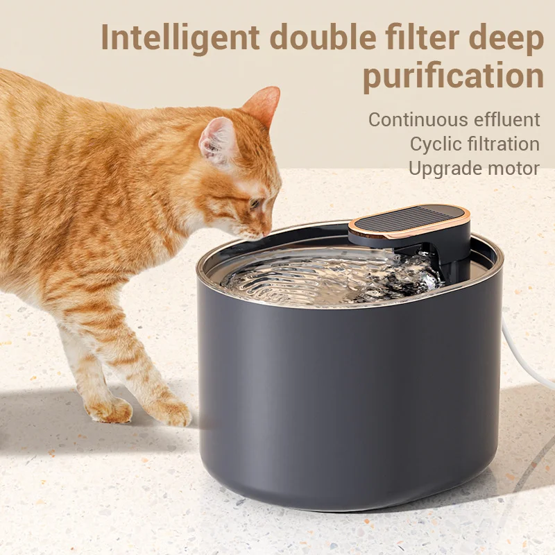 portable pet cooling fan-Automatic Circulating Filtration Cat Water Dispenser