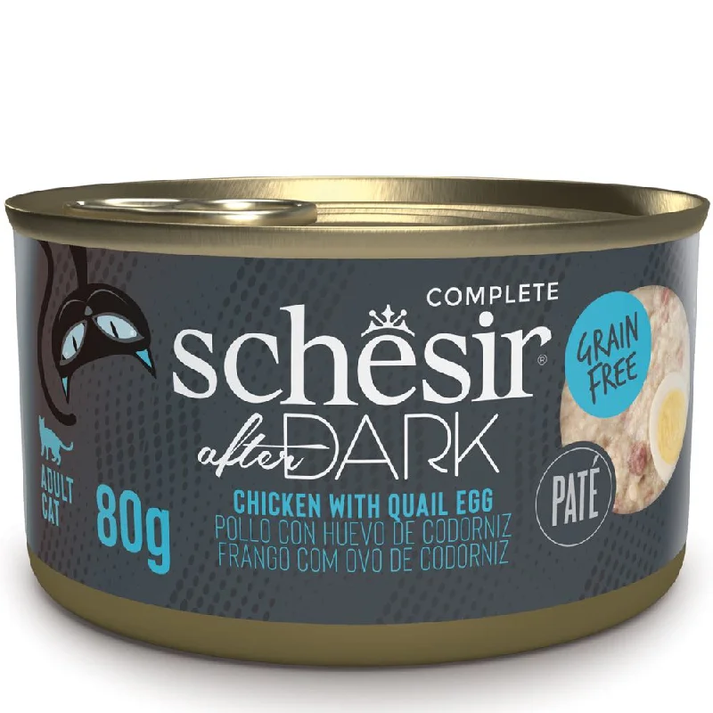 hamster exercise wheel-15% OFF: Schesir After Dark Chicken With Quail Egg Pate Grain-Free Adult Canned Cat Food 80g