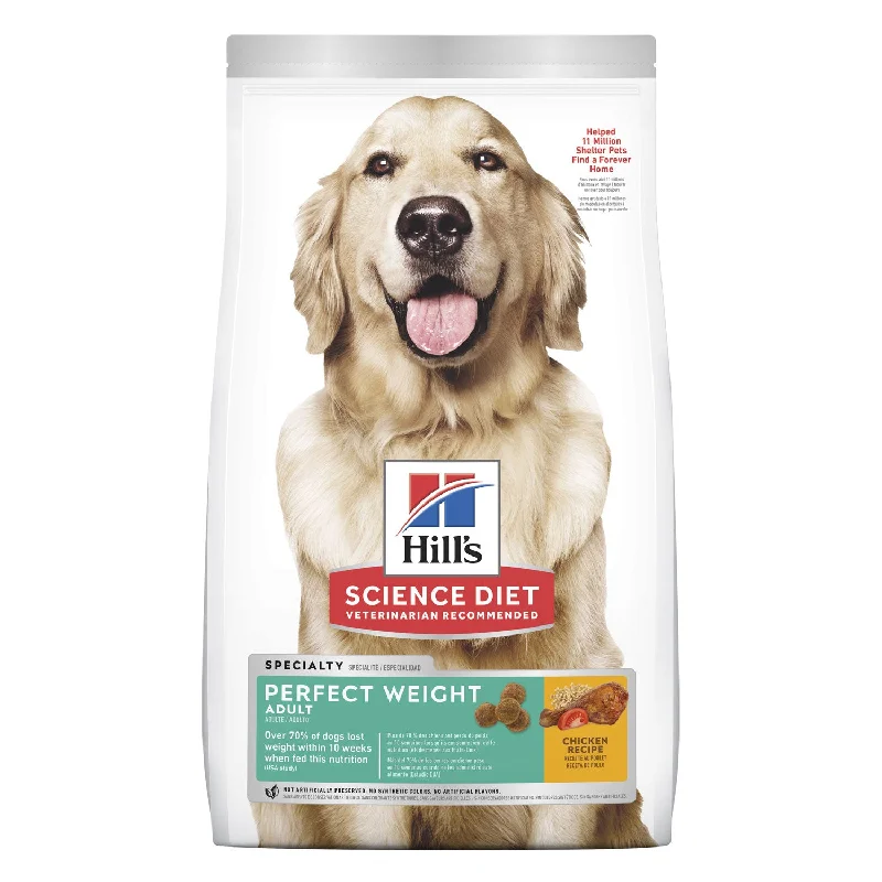 ultra-durable chew toy-Hill's Science Diet Perfect Weight Adult Dry Dog Food 11.3kg