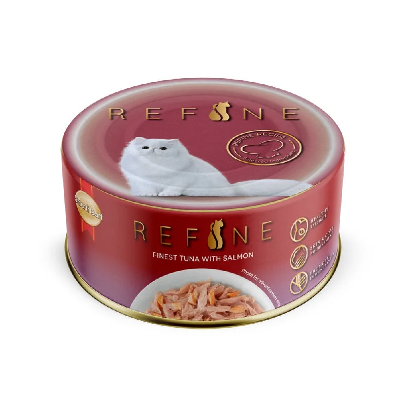 small animal playpen-Smartheart Refine Finest Tuna With Salmon Canned Cat Food 80g