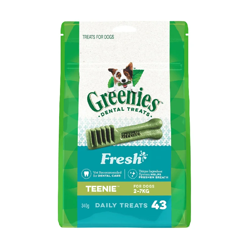 fish tank gravel vacuum-Greenies Fresh Teenie Dental Dog Treat 340g