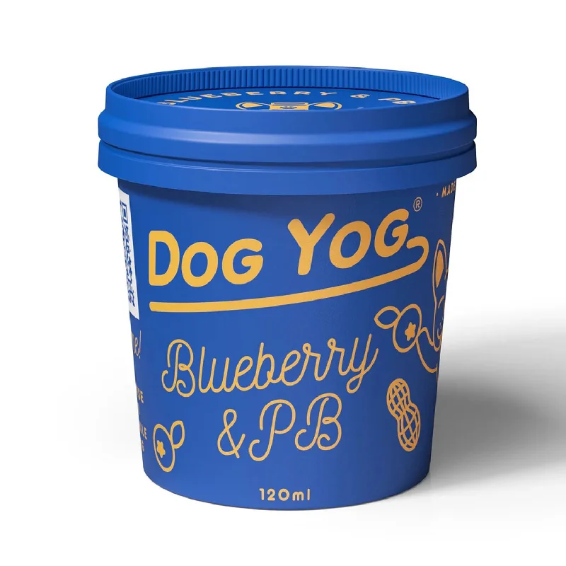 bird-safe cage disinfectant-Dog Yog Blueberry & Peanut Butter Ice Cream 120ml