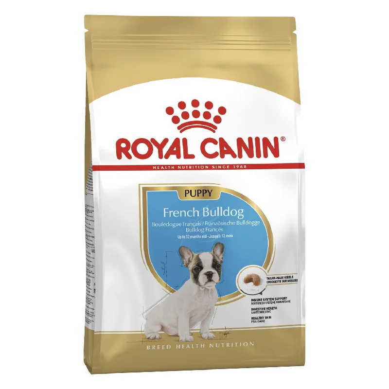 glow-in-the-dark dog collar-Royal Canin French Bulldog Puppy Dry Dog Food 3kg