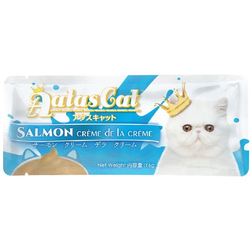 pet first aid kit-20 FOR $13: Aatas Cat Creme De La Creme Salmon Liquid Cat Treat 16gx20 (1box)