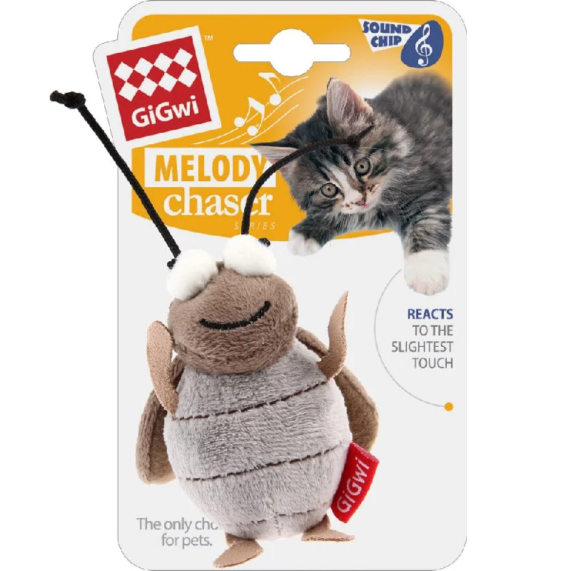 kitten teething ring-KOHE-VERSARY 8% OFF: GiGwi Melody Chaser Motion Activated Cat Toy (Cricket)