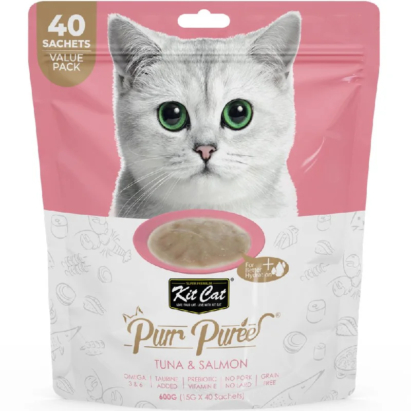 luxury pet stroller-15% OFF: Kit Cat Purr Puree Tuna & Salmon Grain-Free Liquid Cat Treats 600g