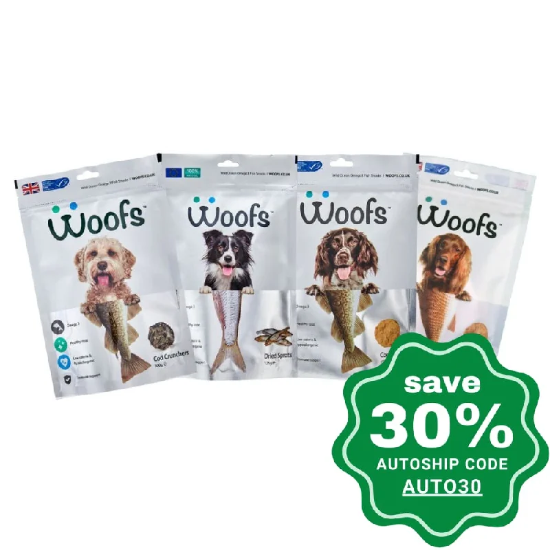 puppy training pee pads-Woofs - Treats Bundle Pack - 3 Packs