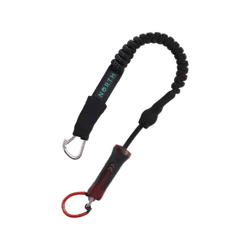 non-slip pet socks-North Standard Kite Leash-Black/Red