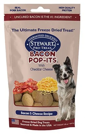 smart pet tracker-Stewart Pro-Treat Bacon Pop-Its, 5.8 oz