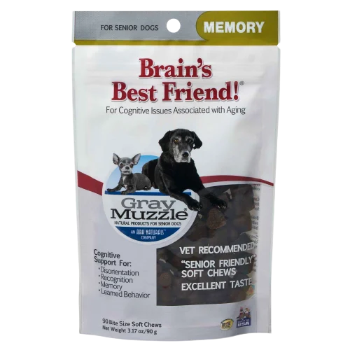 interactive bird toy-Ark Naturals Gray Muzzle Memory Health Senior Dog Treats