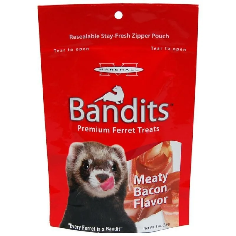 heated pet blanket-BANDITS PREMIUM FERRET TREAT (3 OZ)