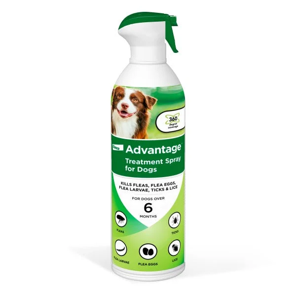 pet-friendly air purifier-Advantage Dog Flea Treatment Spray