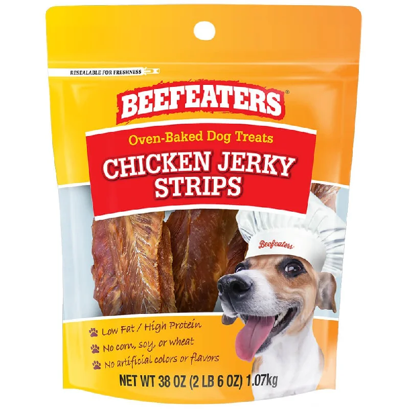 parrot chew toys-Beefeaters Chicken Jerky Strips