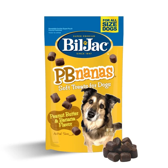 pet monitoring camera-Bil-Jac "PB-nana" Dog Treats