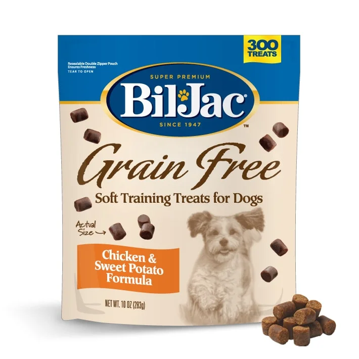 dog-friendly sunscreen-Bil-Jac Grain Free Training Treats for Dogs