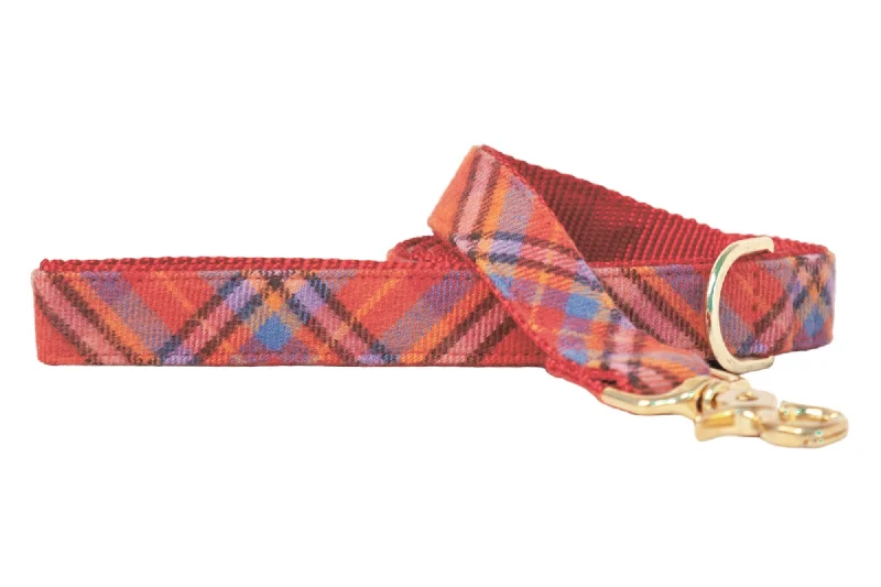 anti-bark dog collar-Campfire Flannel Dog Leash