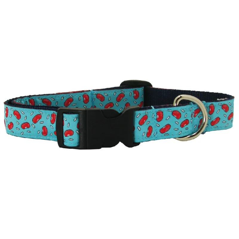 rabbit grooming kit-Caribbean Blue Red Beans & Rice Dog Collar