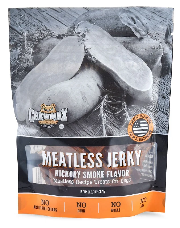 automatic fish tank cleaner-ChewMax Meatless Jerky, Hickory Smoke Flavor, 5 oz