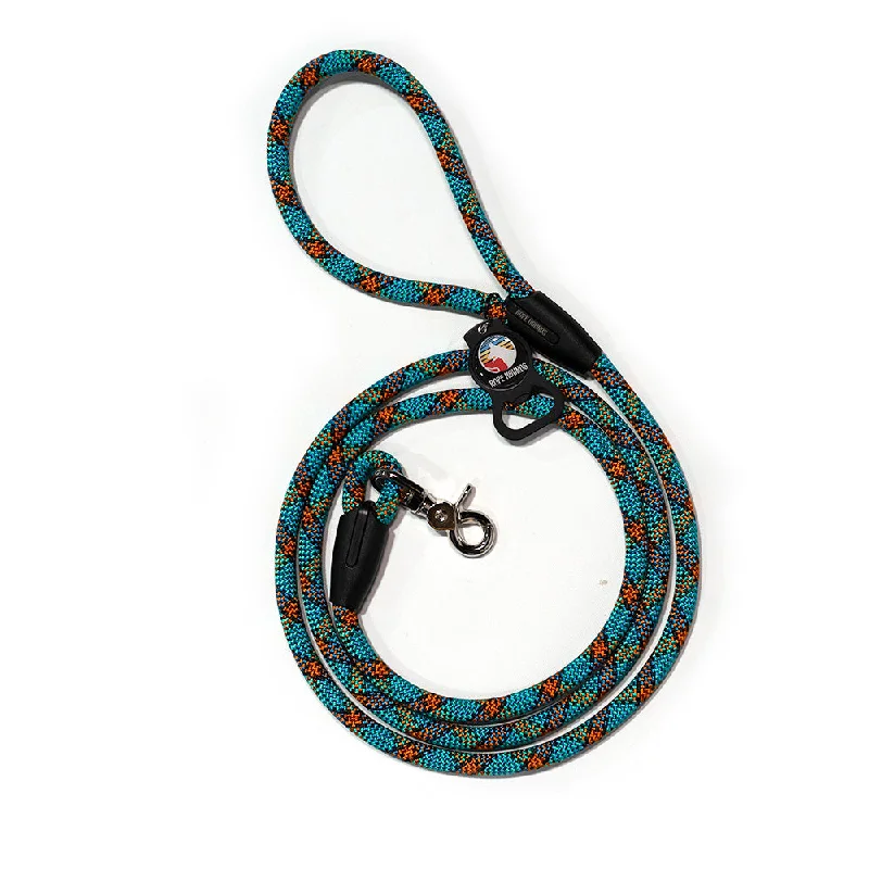 small animal playpen-Classic Dog Leash - Blues