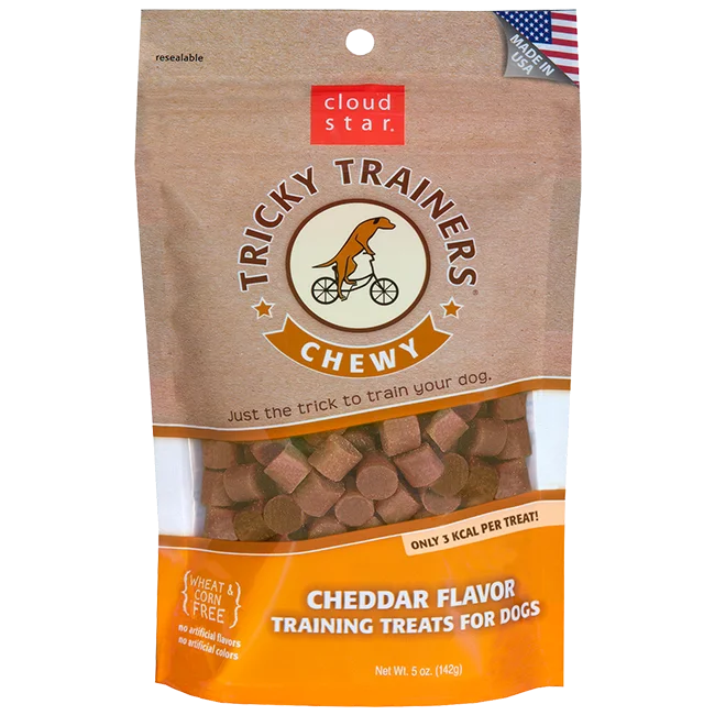 cat scratching post-Cloud Star TRICKY TRAINERS CHEWY TREATS: CHEDDAR