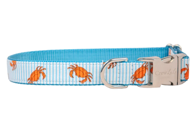 heavy-duty dog leash-Cooked Crabs Dog Collar