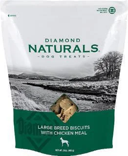 collapsible pet carrier-Diamond Naturals Large Breed Biscuits 24oz Bag