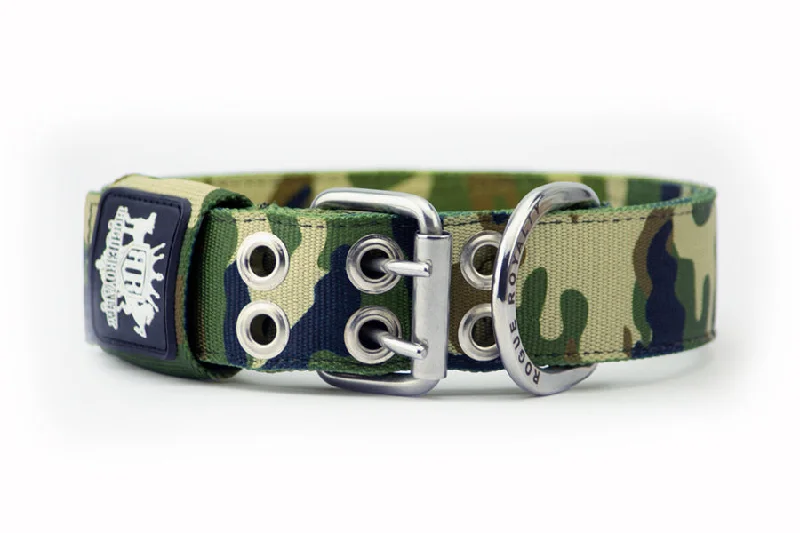 non-slip pet socks-SUPATUFF® Strong Dog Collar - Camo (Regular Fit)