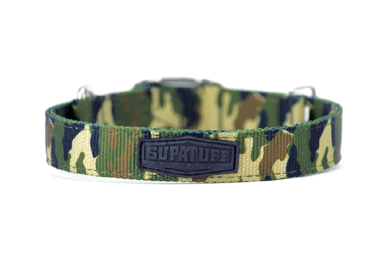 small pet hideout-SUPATUFF® Strong Dog Collar Camo (Slim Fit)