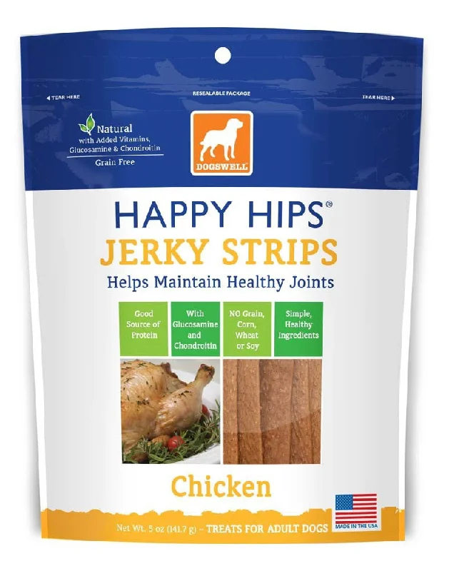 hamster chew sticks-Dogswell Happy Hips USA Made Chicken Jerky Strips 5oz