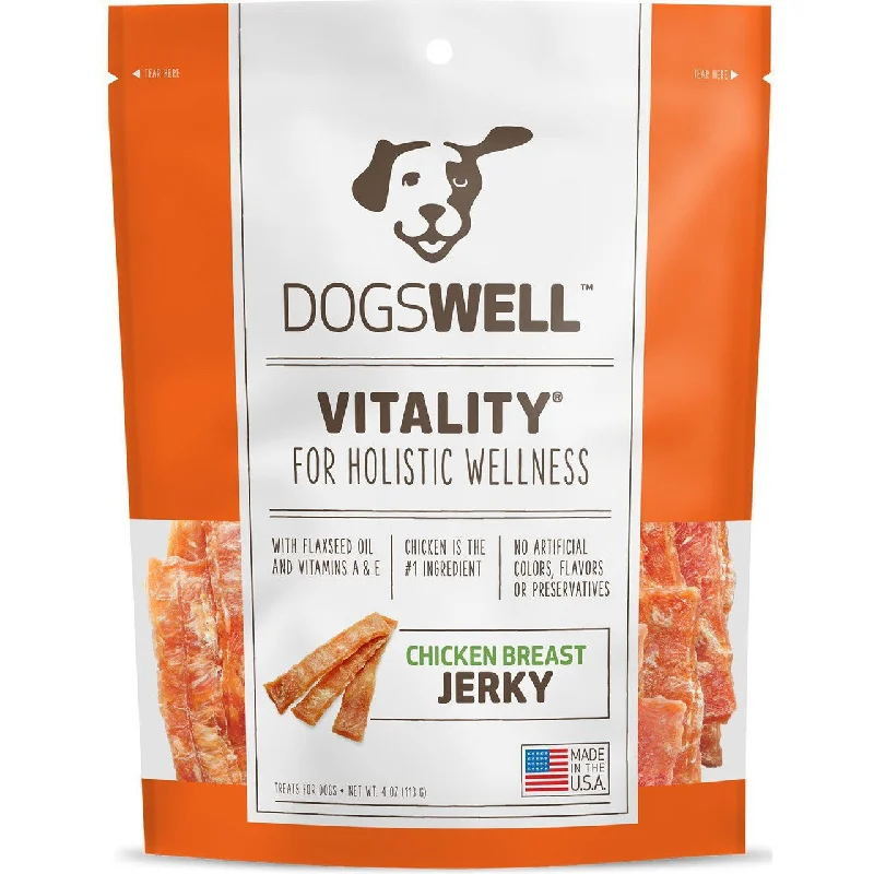 automatic fish tank cleaner-Dogswell Vitality USA Made Chicken Breast Jerky 4oz