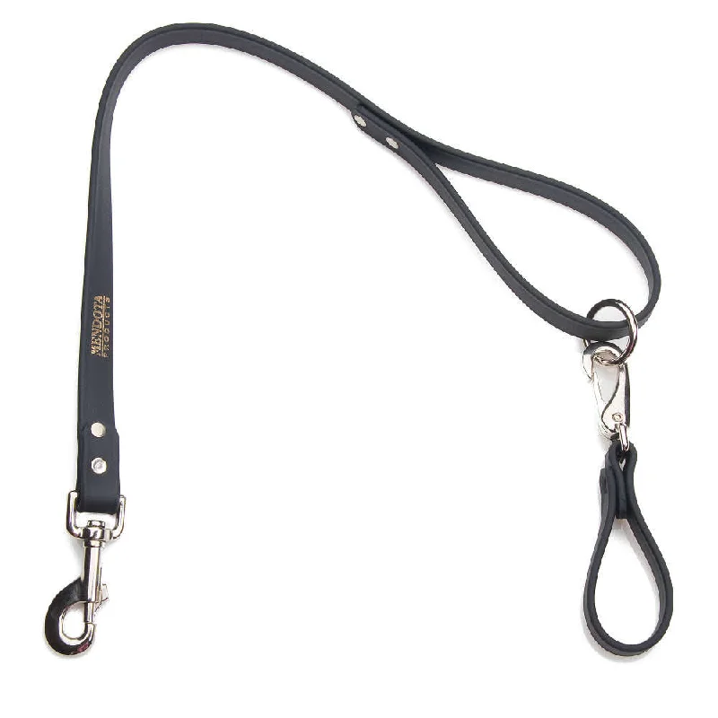 all-natural dog treats-DuraSoft Imitation Leather Belt Loop Leash