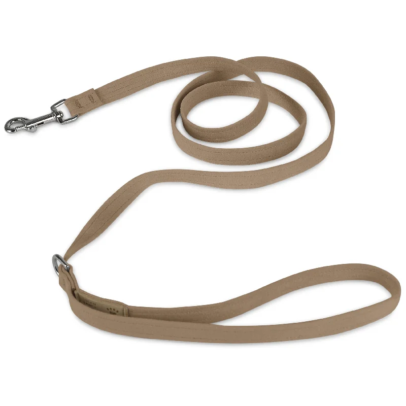 all-weather dog jacket-Fawn Solid Leash