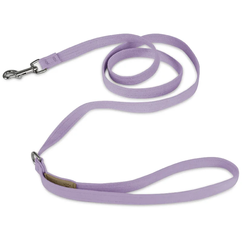 indestructible dog toy-French Lavender Solid Leash