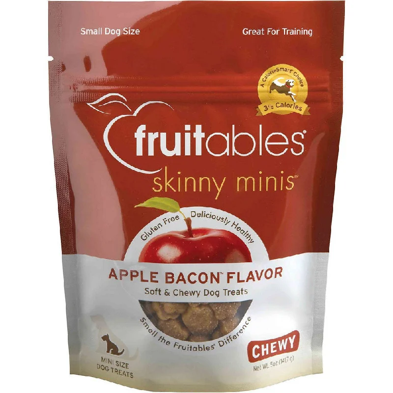 rabbit hay feeder-Fruitables Crispy Bacon & Apple Crunchy Dog Treats 7oz