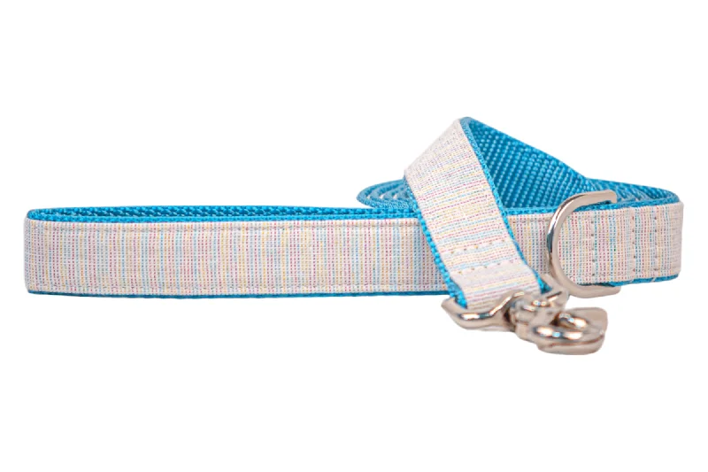 adjustable dog harness-Gotcha Glitter Dog Leash on Blue