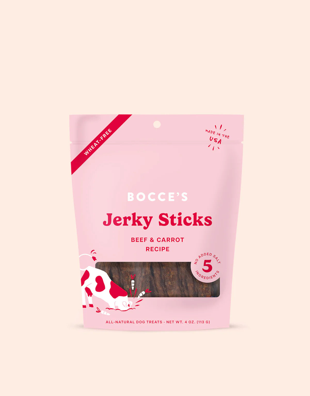 personalized pet collar-Grazers Beef & Carrot Jerky Sticks