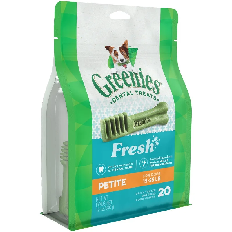 ferret hammock bed-Greenies Fresh Petite Dental Dog Treats