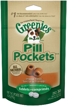 memory foam dog bed-Greenies Pill Pockets Canine Cheese Flavor Dog Treats