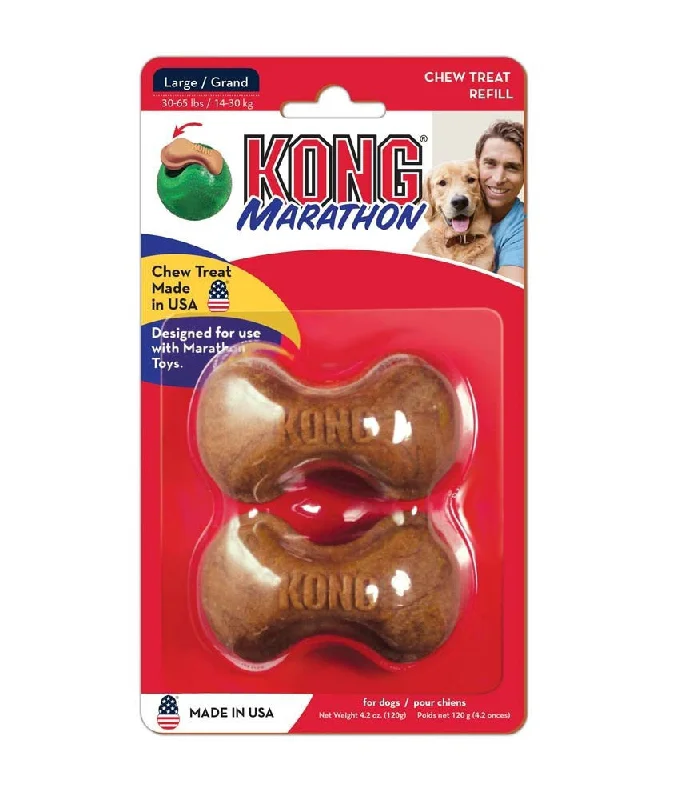 motion-activated cat toy-Large Kong Marathon Replacement Treats for Dogs