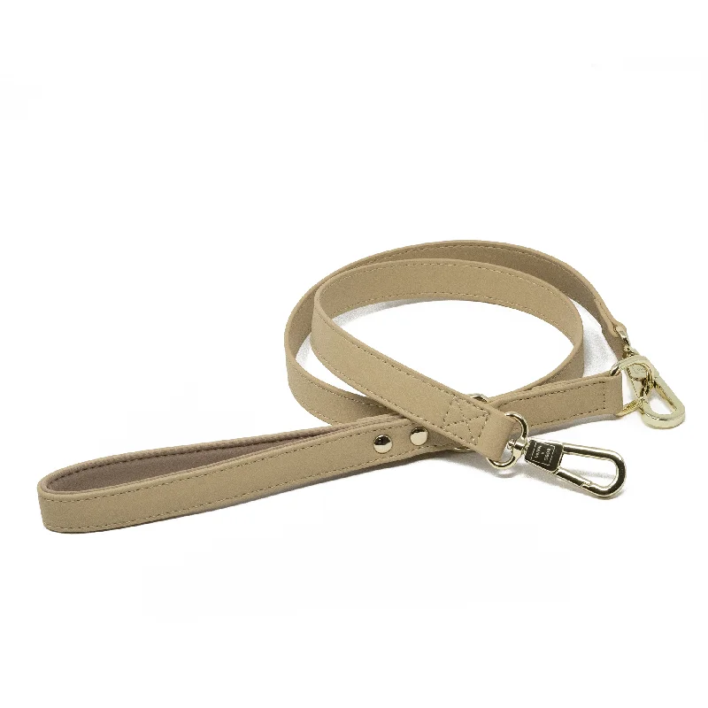 dog agility training set-Leash - Cream Beige