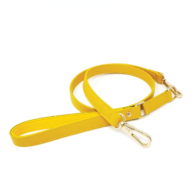 cat scratching post-Leash - Bumblebee Yellow