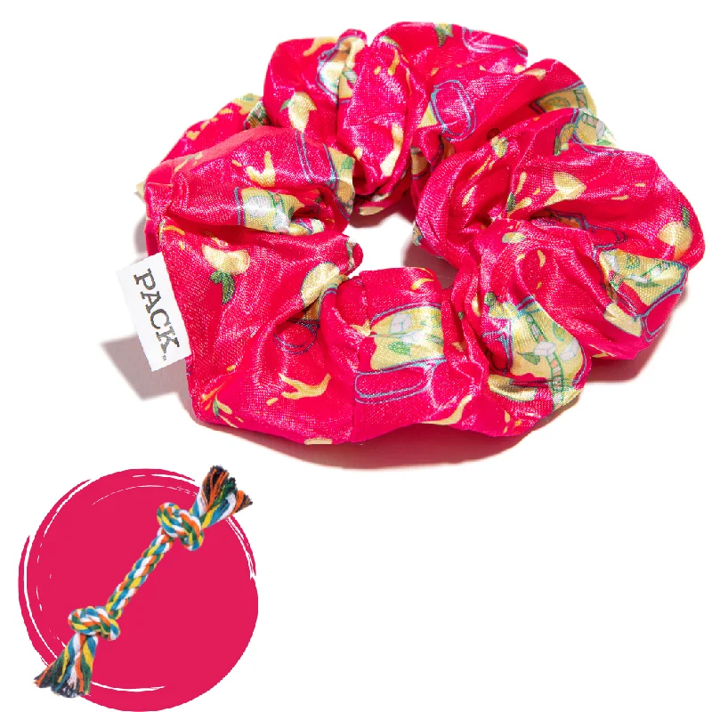 puppy training pee pads-Lemonade Satin Scrunchie + Rope Toy - Free Product