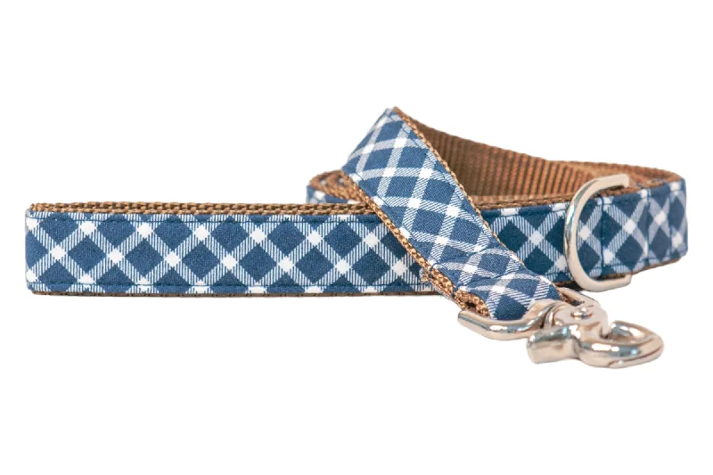 automatic pet feeder-Lous Plaid Dog Leash