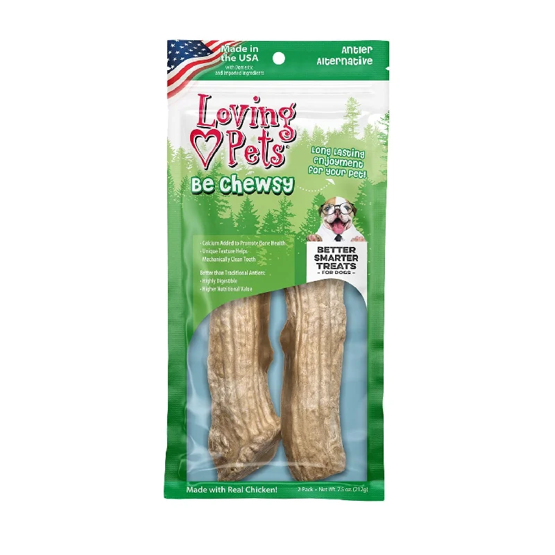 rabbit hay feeder-Loving Pets Be Chewsy Antler Chew Alternatives