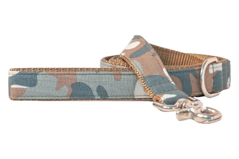 heated pet blanket-Low Country Camo Dog Leash