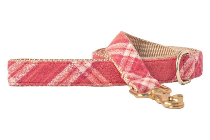 reflective pet harness-Mount Rose Flannel Dog Leash